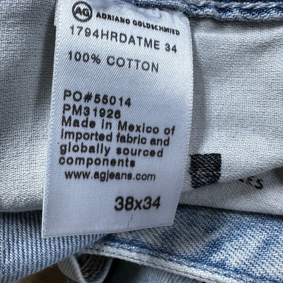 AG Adriano Goldschmied NWT Everett Slim Straight Men's Vapor Wash Size 38 x 34 - Picture 7 of 10